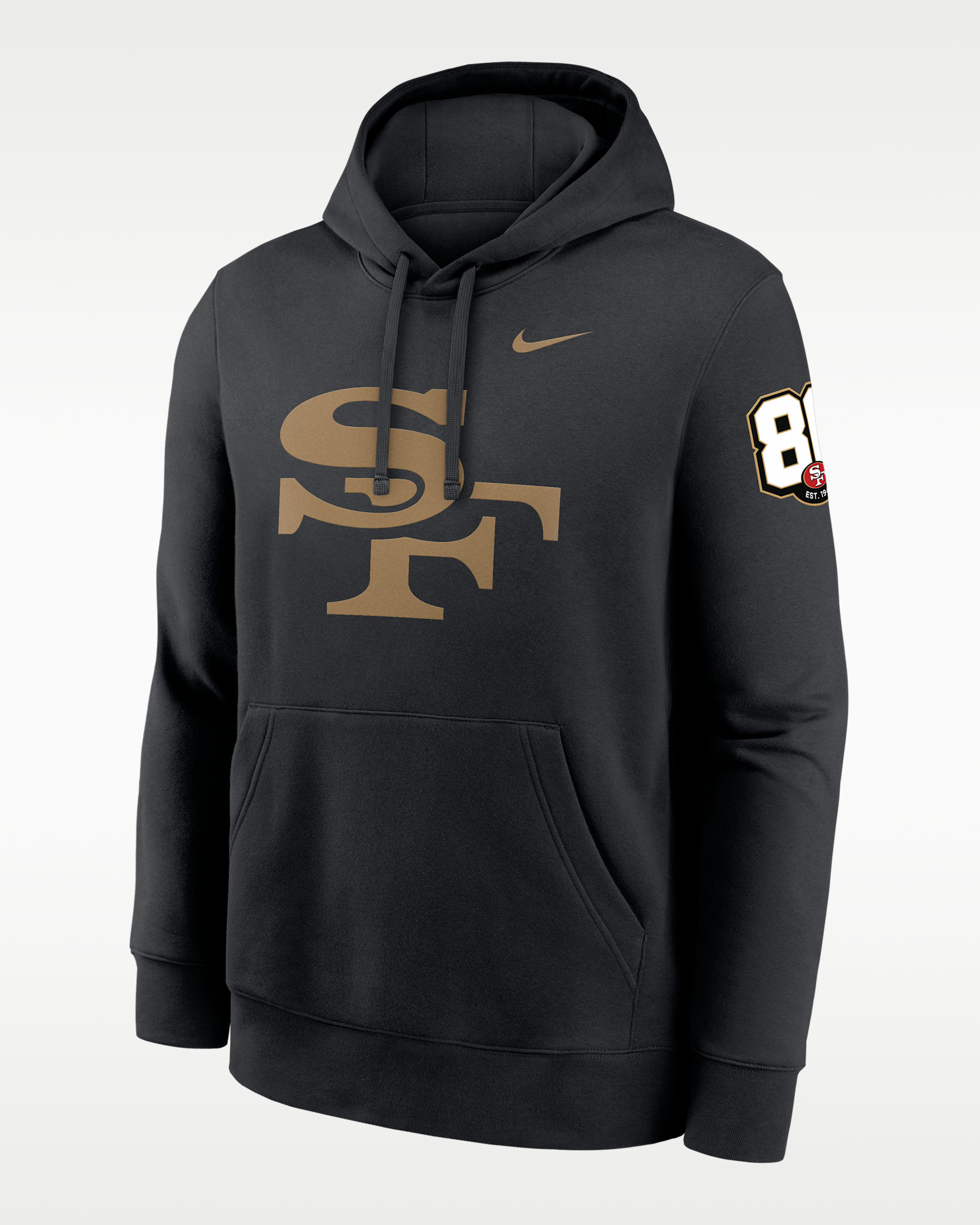 新品　SF 49ers Lサイズ　フーディ アメフト フレンチ・テリー San Francisco 49ers 80th Anniversary Third Down Stop Club Men's